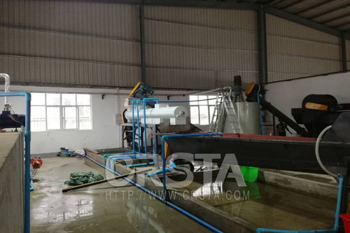 厂供浙江塑机 PA尼龙破碎清洗线及洗涤设备详解